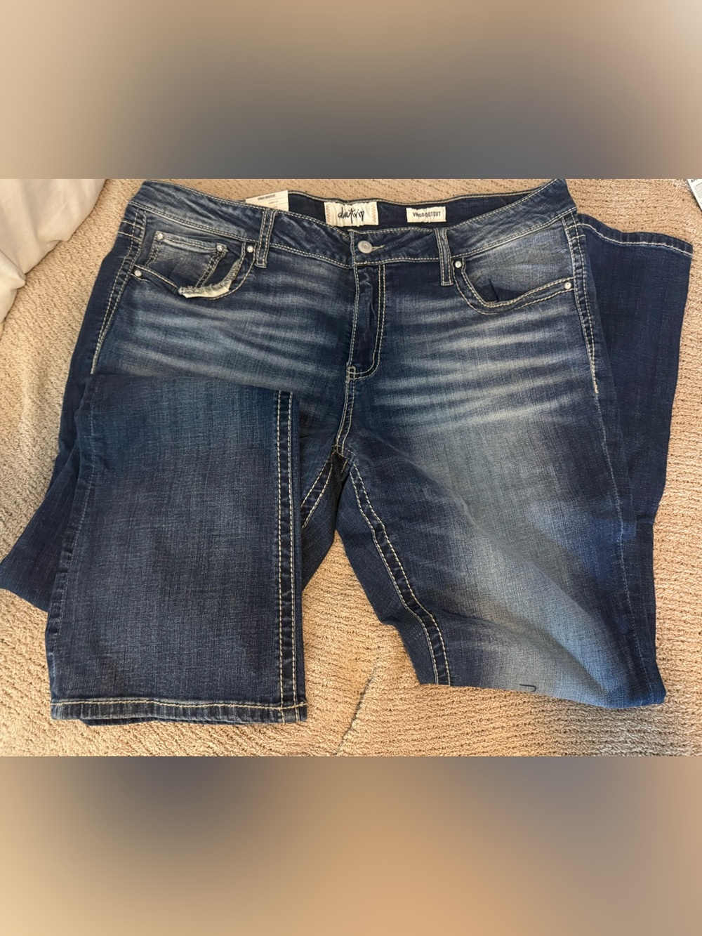 Daytrip Women's Dark Blue Bootcut Jeans